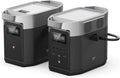 Station d'alimentation compact and portable EF ECOFLOW DELTA 2, batterie LiFePO4 (LFP) 1024 Wh, sortie CA 1800 W/USB-C 100 W, générateur solaire (panneau solaire en option) pour l'alimentation de secours à domicile, le camping et les véhicules de