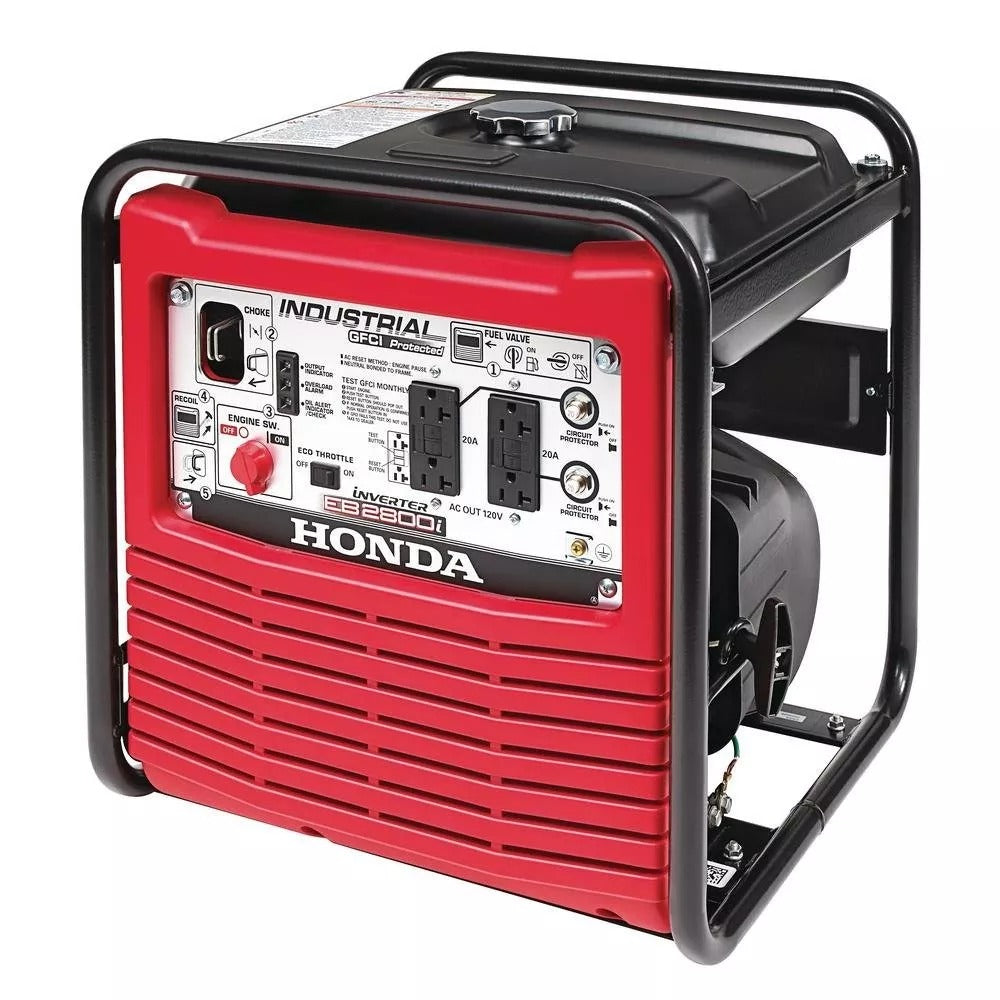 Générateur onduleur industriel compact and portable à essence de 2 800 watts