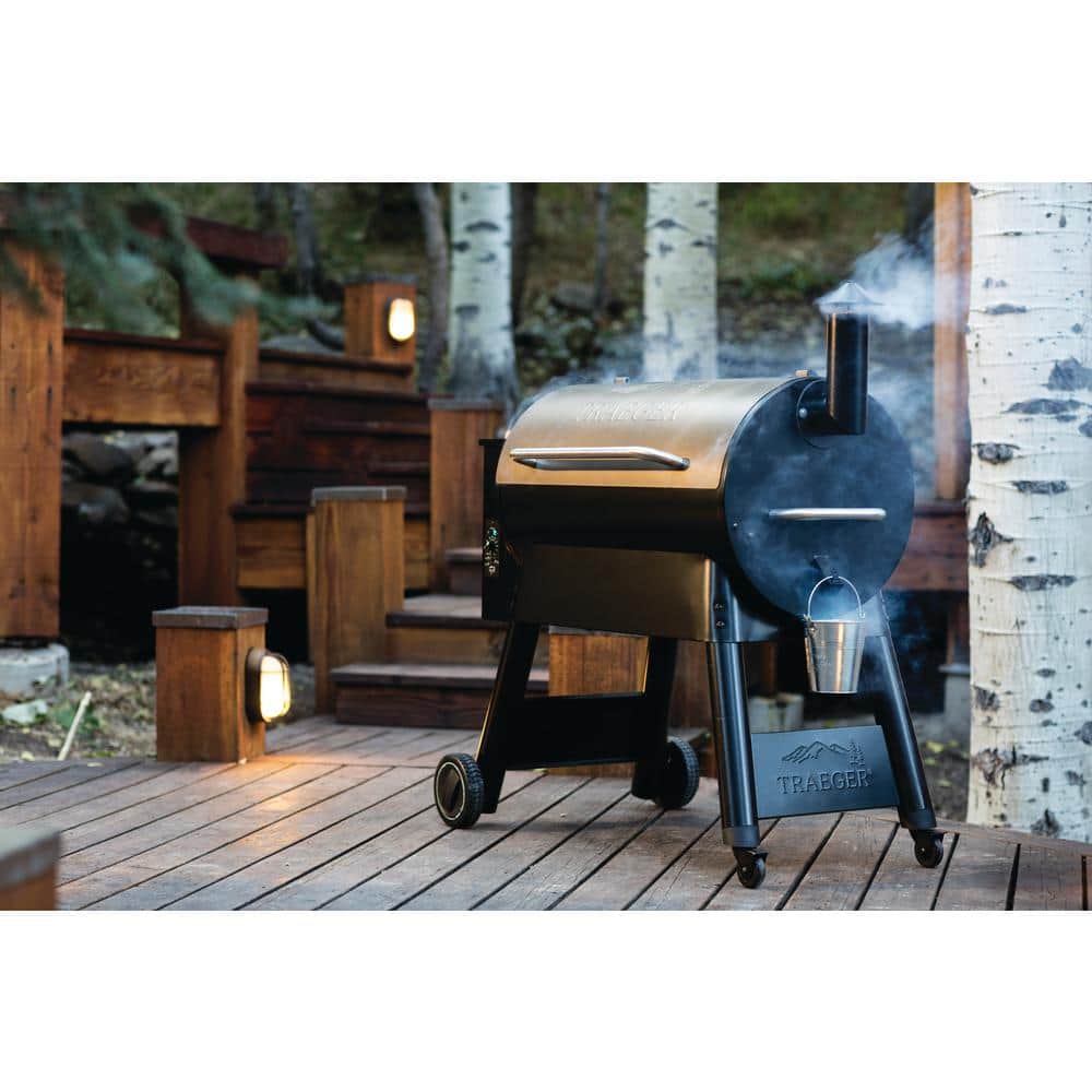 BBQ à granulés Pro Series 34 couleur bronze