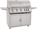 BBQ Blaze sur pied avec éclairage (BLZ-5LTE2-LP-BLZ-5-CART), 40 pouces, au propane
