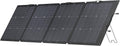 Panneau solaire compact and portable EF ECOFLOW 220 W, conception bifaciale, rendement de conversion jusqu'à 25 %, cellules solaires de type N, support réglable, étanche IP68, pliable, idéal pour le camping, les caravanes et comme solution de