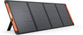 Panneau solaire compact and portable Jackery SolarSaga 200W IP68 pliable bifacial, compatible avec la station d'alimentation et le générateur solaire Jackery Explorer pour toitures, camping hors réseau et camping-cars.