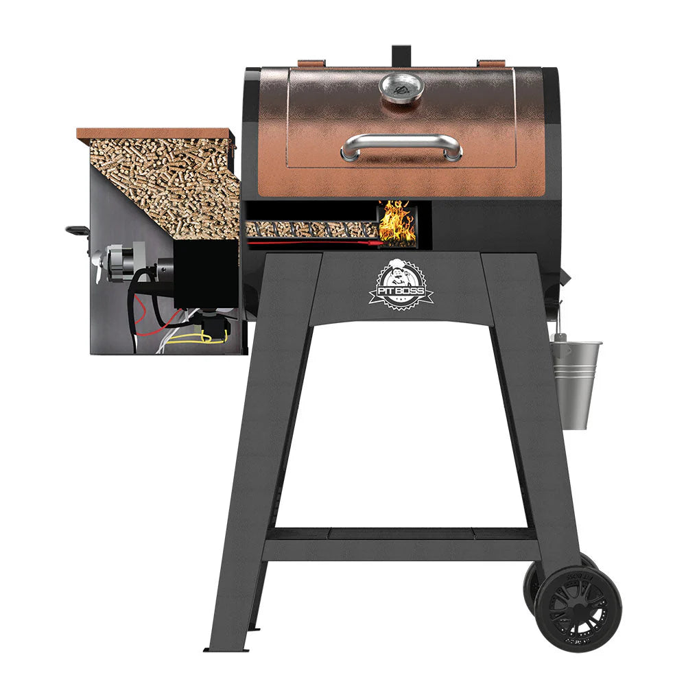 BBQ à granules de bois Pit Boss Lexington de 540 po² avec gril à flamme et sonde à viande