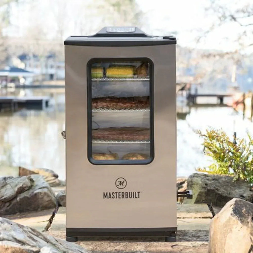 Fumoir électrique numérique Bluetooth Masterbuilt de 40 pouces en acier inoxydable