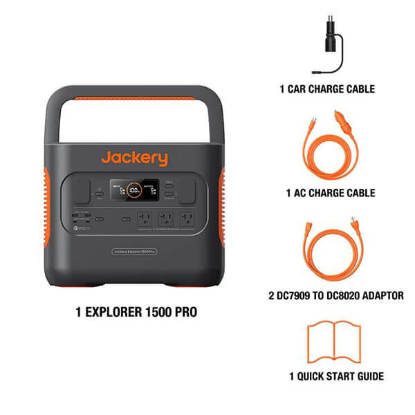 Centrale électrique compact and portable Jackery Explorer 1500