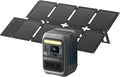 Générateur solaire Anker SOLIX C300 avec panneau solaire 60 W, station d'alimentation compact and portable 288 Wh, batterie LiFePO4 300 W (600 W en crête), charge rapide bidirectionnelle 140 W pour le camping, les voyages et les situations d'urgence.