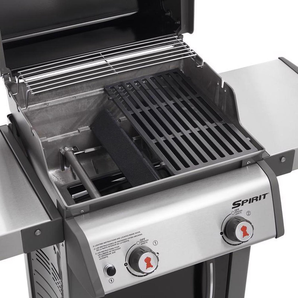 BBQ Weber Spirit E-210 à 2 brûleurs, fonctionnant au propane liquide, noir