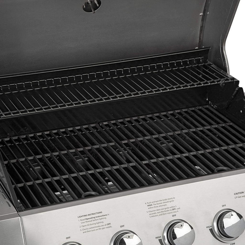 Gril à gaz à cinq brûleurs latéraux Cuisinart CGG-8500