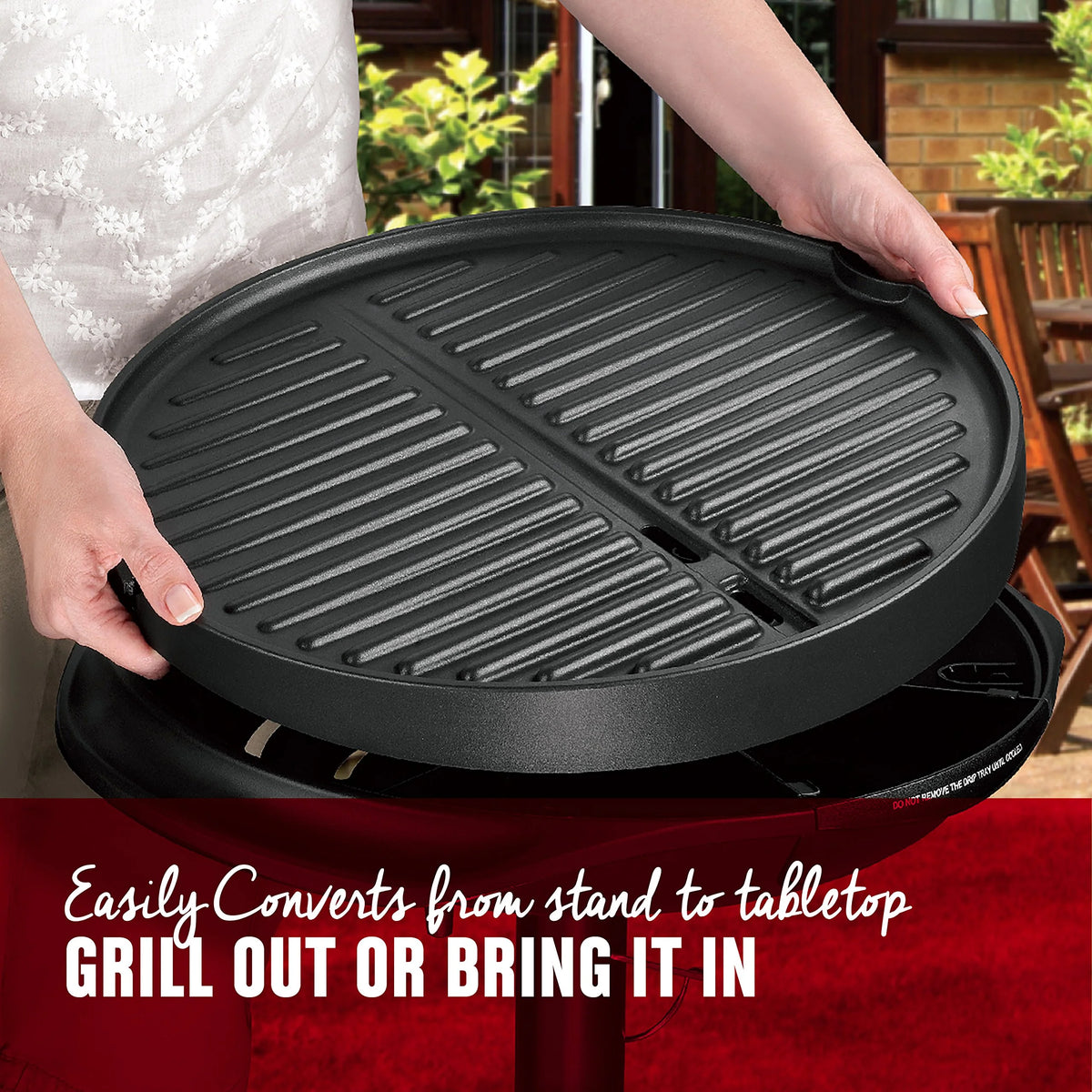 Gril électrique George Foreman Silver 12+ portions (jusqu'à 15 personnes)