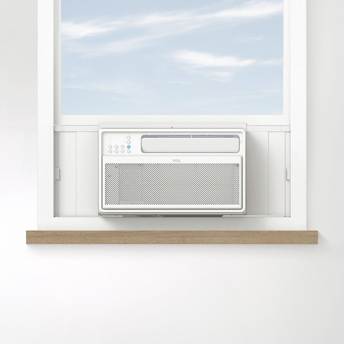 Climatiseur de fenêtre intelligent TCL série Q de 12 000 BTU, 115 V, pour pièces jusqu'à 51 m², ultra-silencieux, 38 % d'économie d'énergie, installation facile, fenêtre ouvrable, compatible avec Alexa et Google Assistant