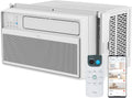 Climatiseur de fenêtre intelligent TCL série Q de 12 000 BTU, 115 V, pour pièces jusqu'à 51 m², ultra-silencieux, 38 % d'économie d'énergie, installation facile, fenêtre ouvrable, compatible avec Alexa et Google Assistant