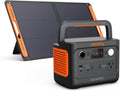 Centrale électrique compact and portable Explorer 300, batterie lithium de secours 293 Wh, prise secteur 110 V/300 W à onde sinusoïdale pure, générateur solaire pour le camping, les voyages, la chasse et les pannes de courant (panneau solaire en