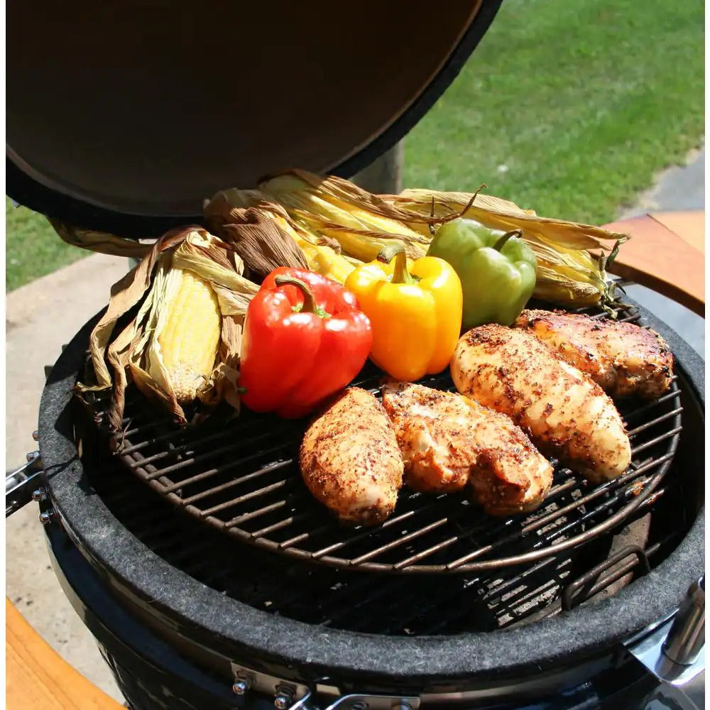 BBQ Kamado Pro en céramique à charbon de bois de 56 cm (22 po) avec couvercle