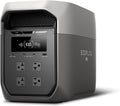 Station d'alimentation compact and portable EF ECOFLOW DELTA 3 Max, batterie LiFePO4 2048 Wh, générateur solaire (panneau solaire en option), puissance de sortie X-Boost de 3400 W, charge ultra-rapide de 0 à 80 % en 1 h 13, idéale pour la maison et