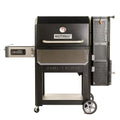 BBQ et fumoir numérique au charbon de bois 1050, couleur noire