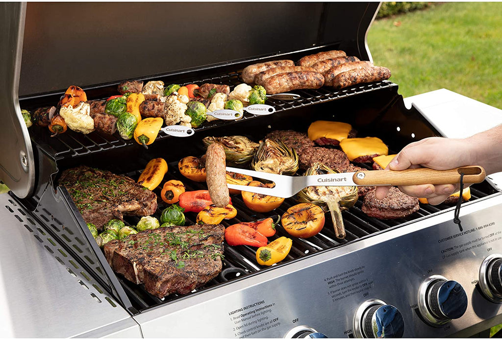 Gril à gaz à cinq brûleurs latéraux Cuisinart CGG-8500