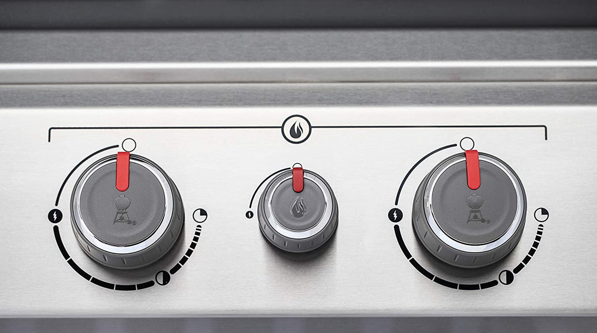 BBQ à gaz propane liquide Weber Genesis II S-435 à 4 brûleurs, acier inoxydable (réf. 62006001)