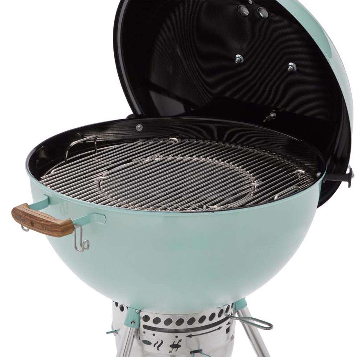 BBQ au charbon de bois Weber 22 pouces Rock N Roll Bleu