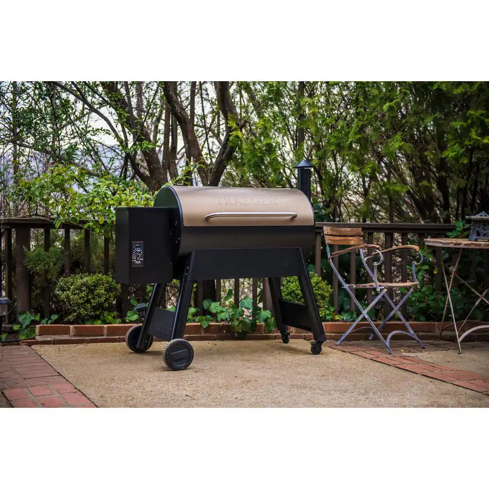 BBQ à granulés Pro Series 34 couleur bronze