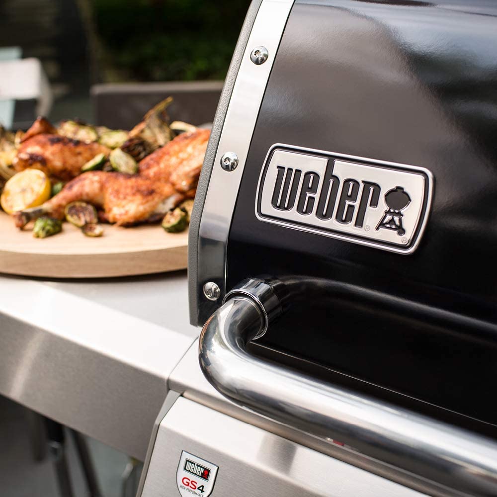 BBQ à gaz naturel Weber Genesis II E-410, noir (réf. 67011001)