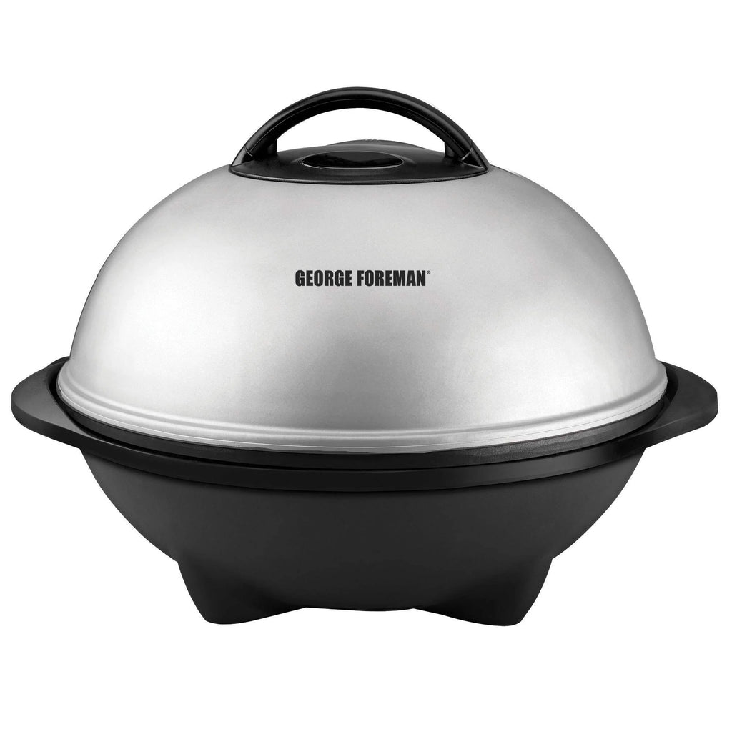 Gril électrique George Foreman Silver 12+ portions (jusqu'à 15 personnes)