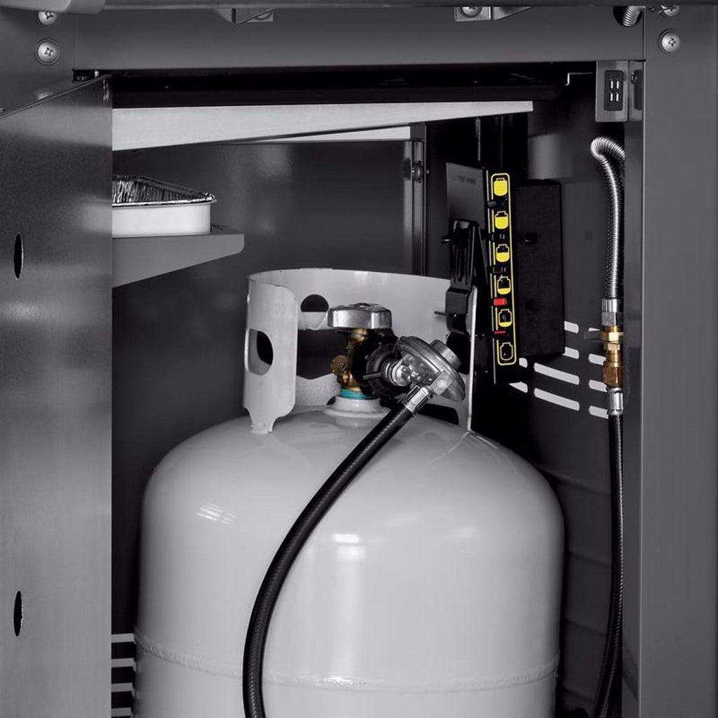 BBQ Weber Spirit E-210 à 2 brûleurs, fonctionnant au propane liquide, noir