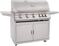 BBQ Blaze sur pied avec éclairage (BLZ-5LTE2-LP-BLZ-5-CART), 40 pouces, au propane
