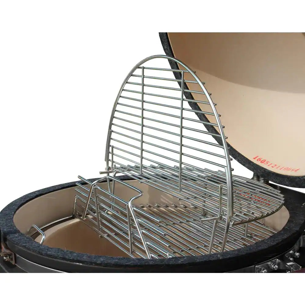 BBQ Kamado Pro en céramique à charbon de bois de 56 cm (22 po) avec couvercle
