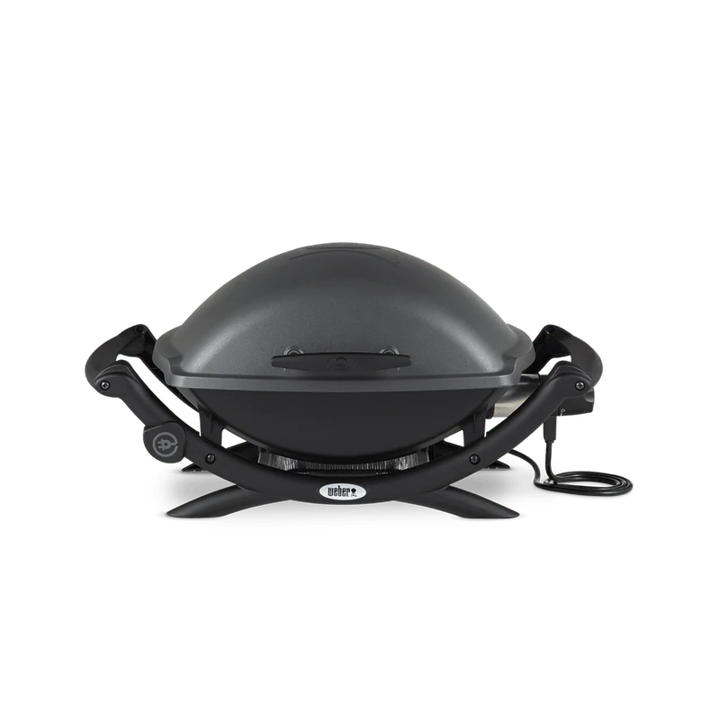 BBQ électrique Weber Q 2400 – BBQ portable haute performance pour l'extérieur, les camping-cars et les petits espaces