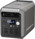 Centrale électrique compact and portable DABBSSON 2048 Wh, batterie LiFePO4 semi-solide sécurisée, puissance boost de 3300 W, sortie CA de 2200 W x 6, poids de 18,6 kg, compacte et légère, autonomie multipliée par 1,3, générateur solaire 2000 L pour