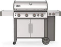 BBQ à gaz propane liquide Weber Genesis II S-435 à 4 brûleurs, acier inoxydable (réf. 62006001)