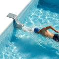 Système de nage à contre-courant iGarden Swim Jet série P, 1100 GPM, avec 5 modes de vagues. Machine à jets de nage pour piscines enterrées, entraînement ou loisirs. Application tactile intégrée.