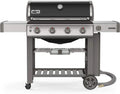 BBQ à gaz naturel Weber Genesis II E-410, noir (réf. 67011001)