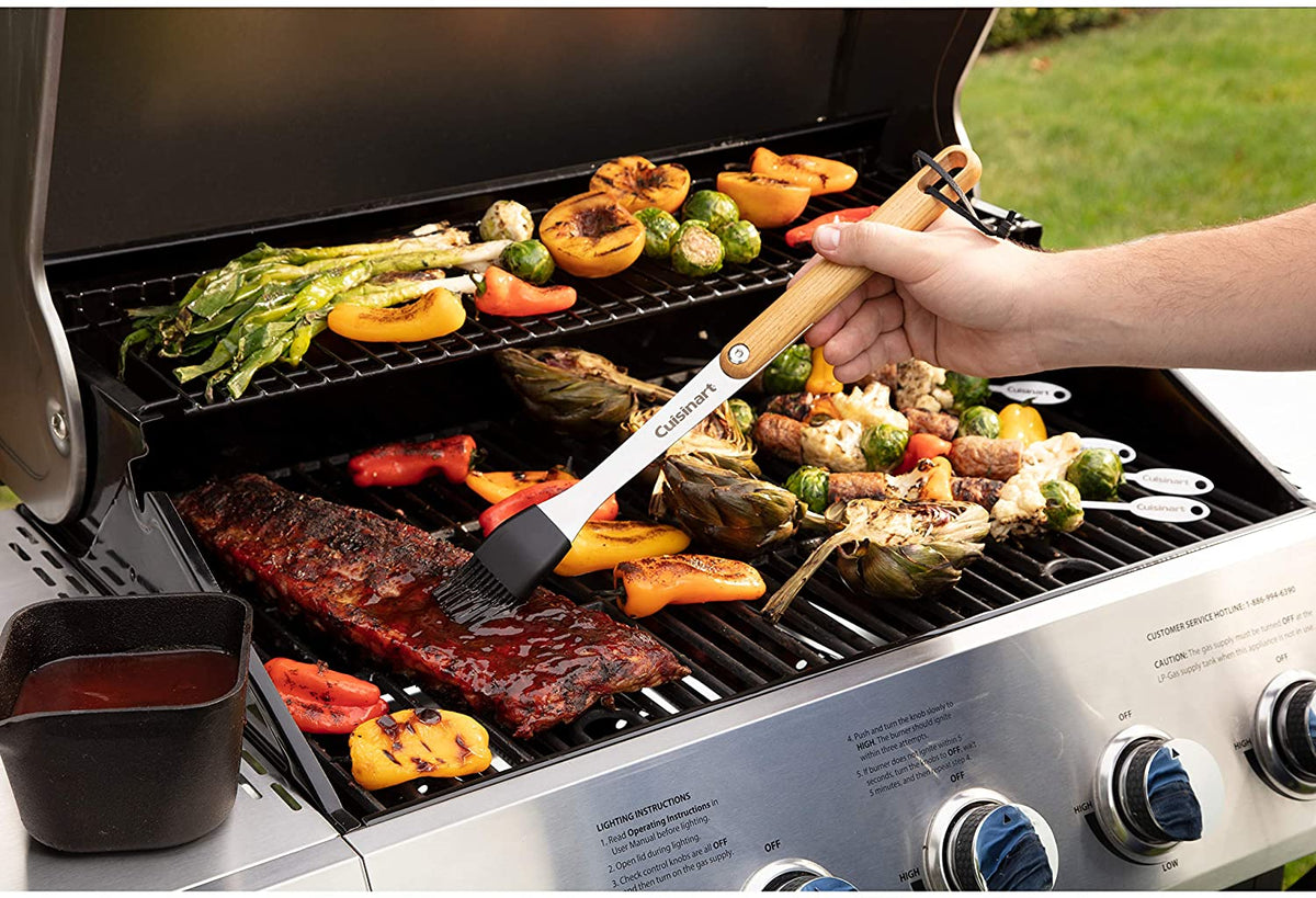 Gril à gaz à cinq brûleurs latéraux Cuisinart CGG-8500