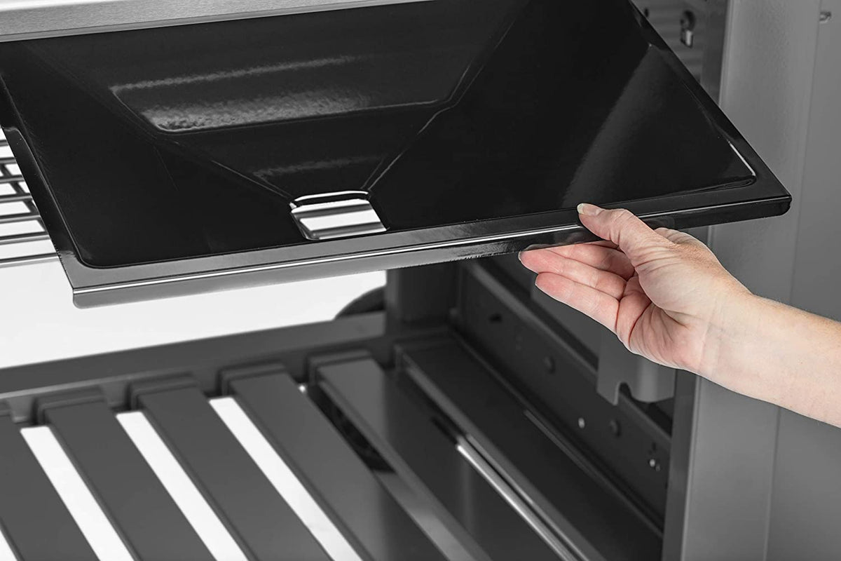 BBQ à gaz naturel Weber Genesis II E-410, noir (réf. 67011001)