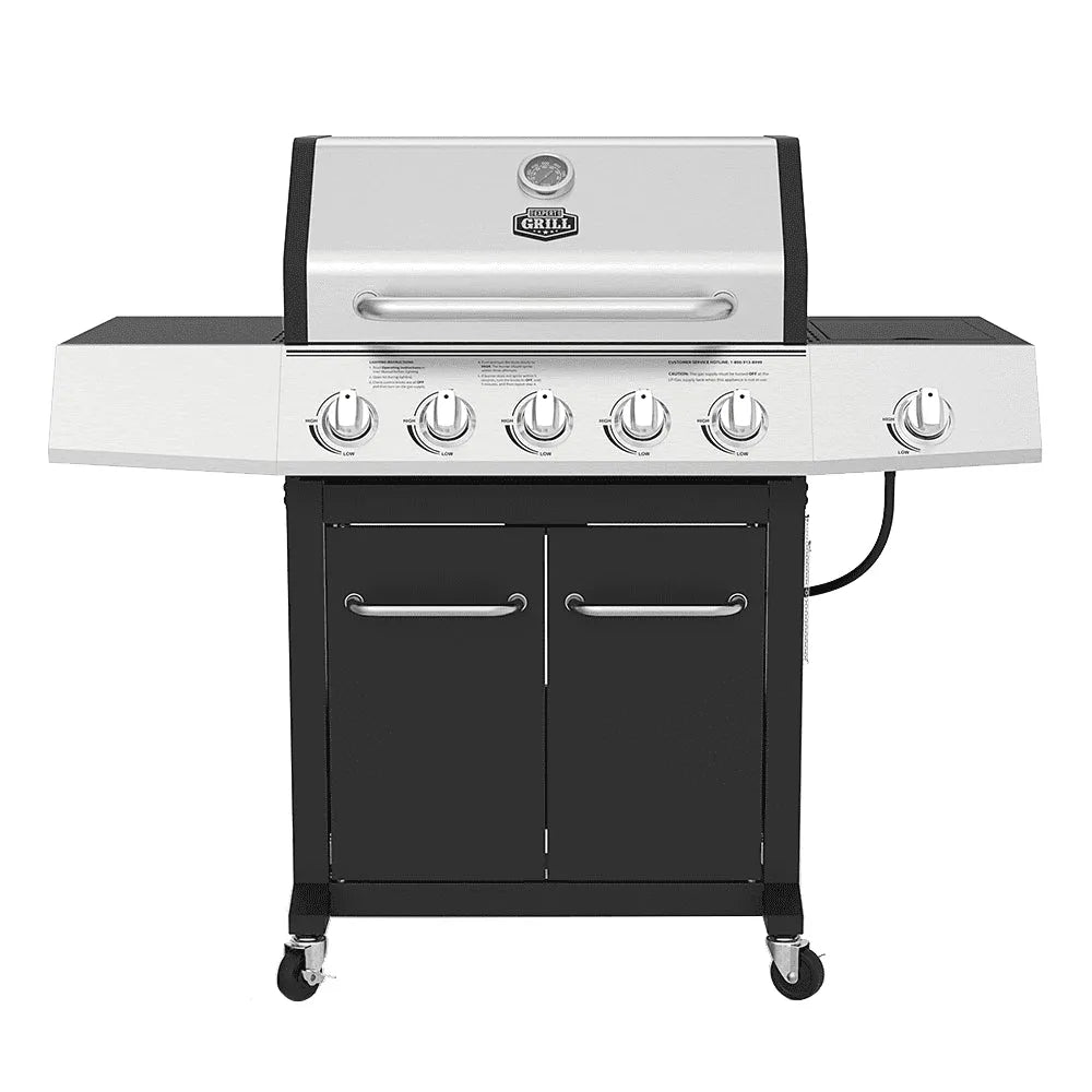 BBQ à gaz propane avec brûleur latéral